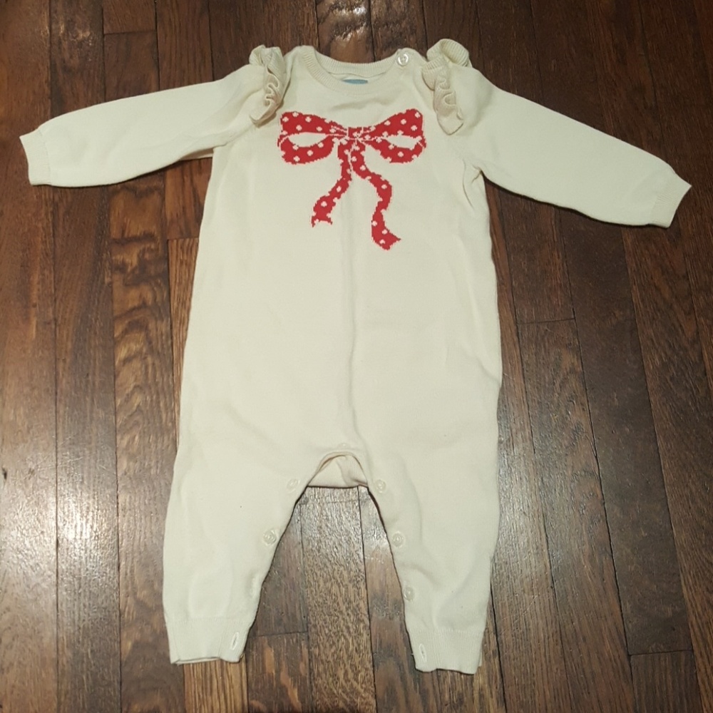 6-12 months knitted onesie (babyGap)